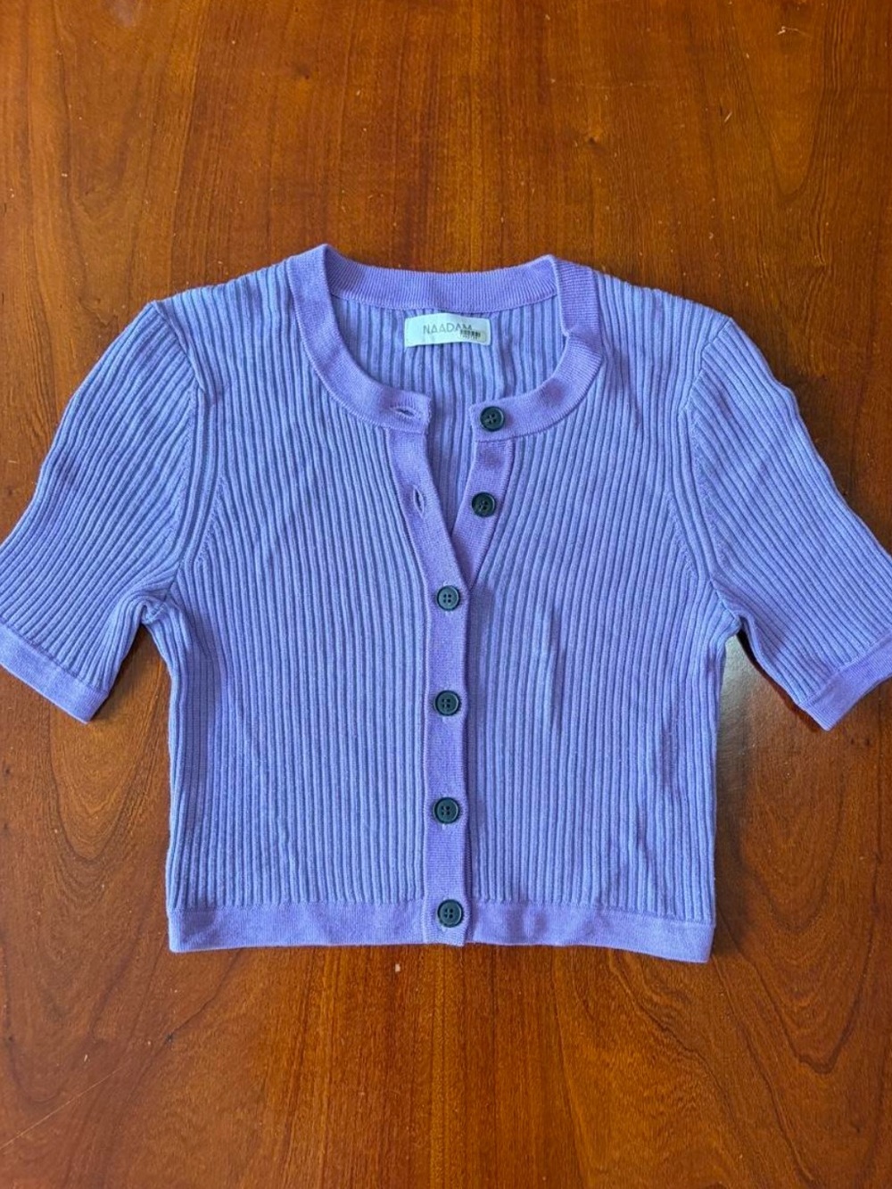 NAADAM Top Women ribbed Merino-silk material